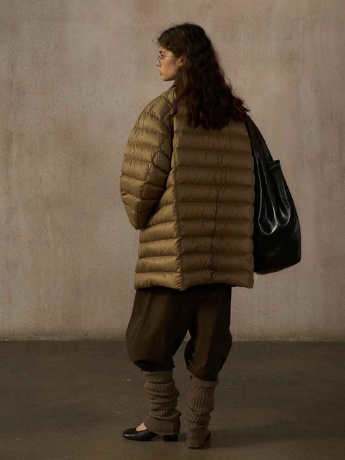 Ivory Puffer Jacket